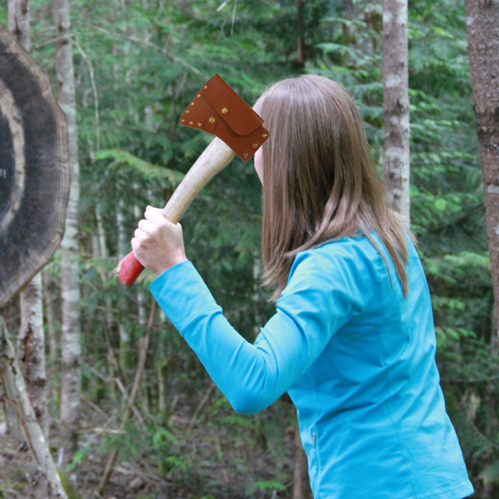 Capa de machado em PU premium, - Camp Axe Hatchet avaliação e preço