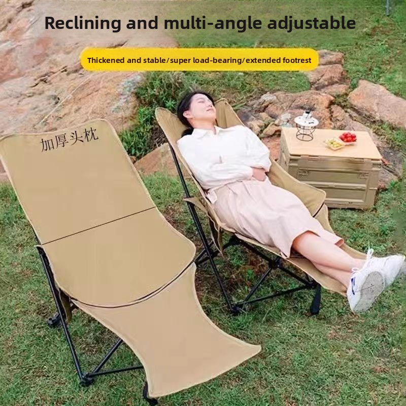 Cadeira Moon com quatro apoios - Outdoor Camping High Chair avaliação e preço