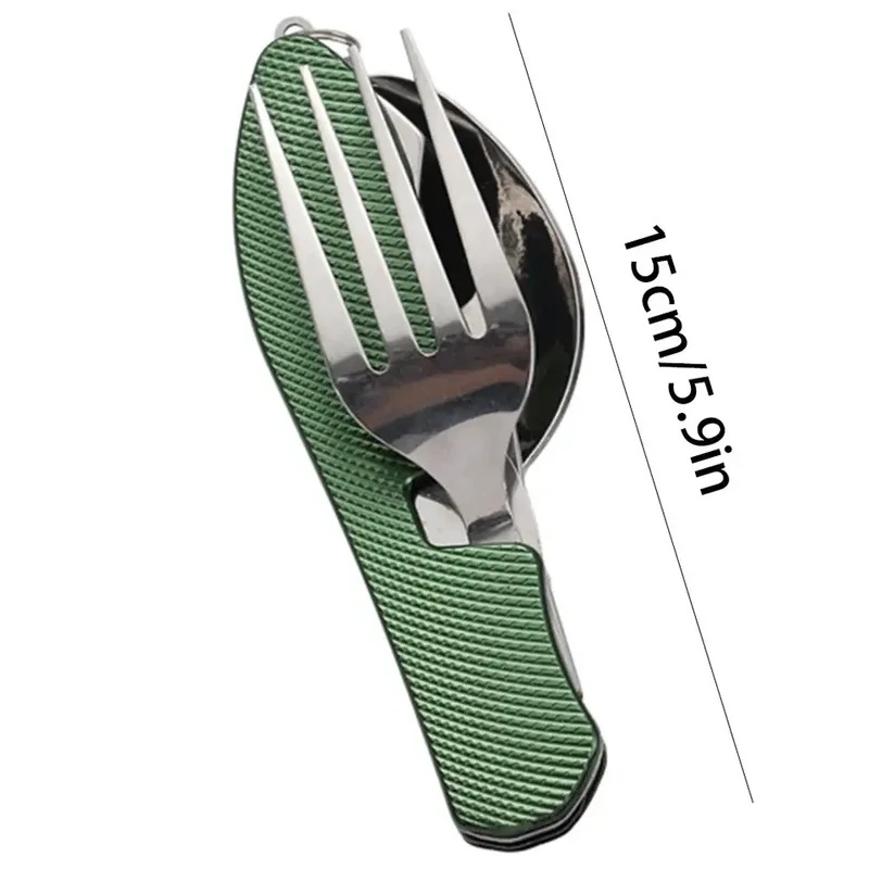 Talheres de Aço Inoxidável 4 e - Outdoor Camping Games avaliação e preço