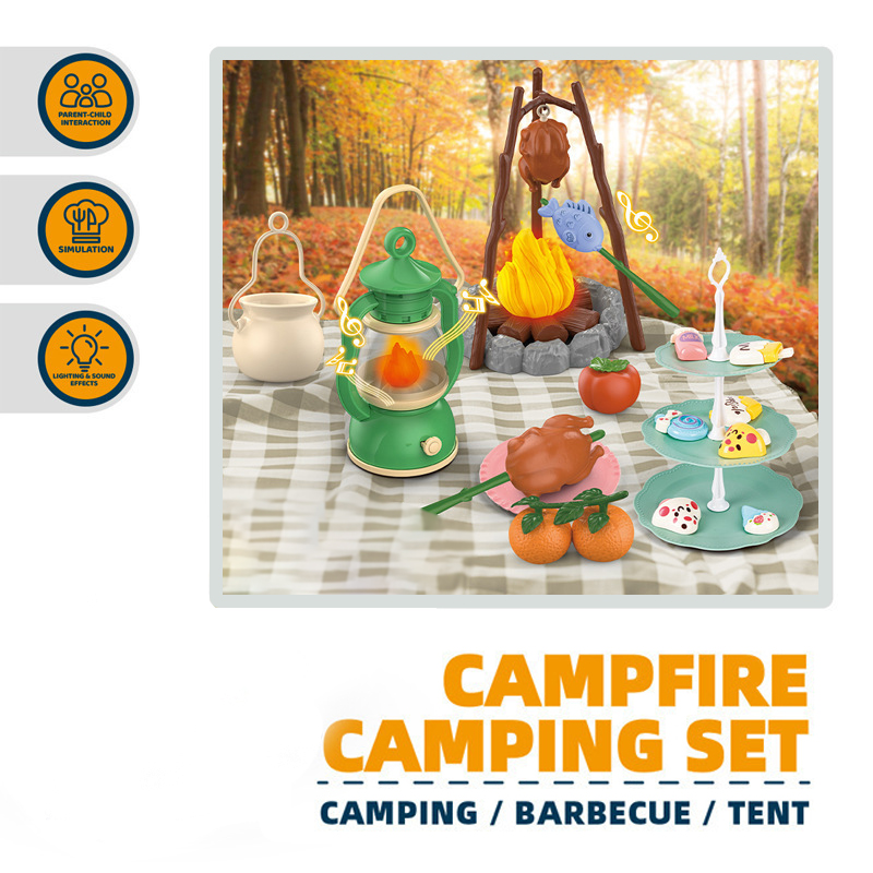Crianças conjunto de acampamen - Outdoor Camping Toys avaliação e preço