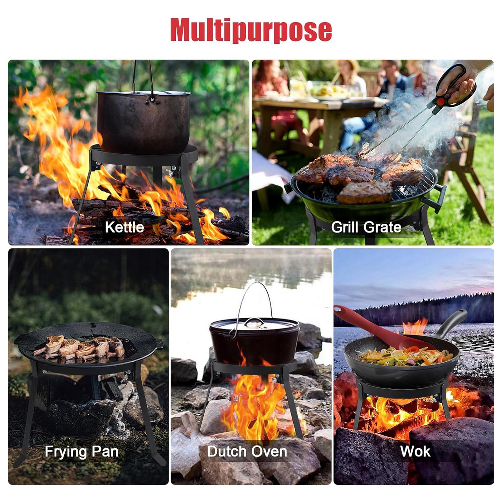 Suporte de Cozimento Dobrável  - Outdoor Camping Cooking Equipment avaliação e preço