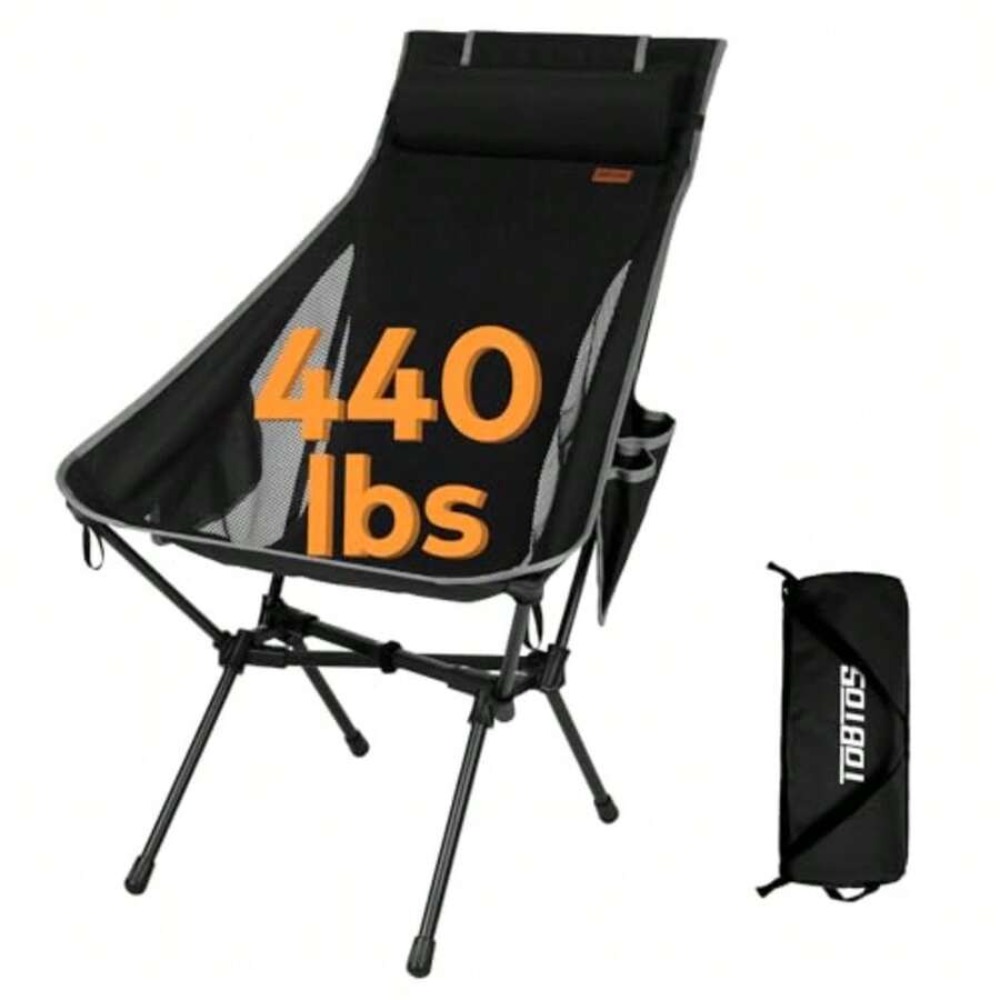 Cadeira de Camping Dobrável Ul - Outdoor Camping High Chair avaliação e preço