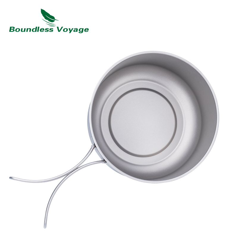 Pote de acampamento de titânio - Outdoor Camping Cooking Set avaliação e preço