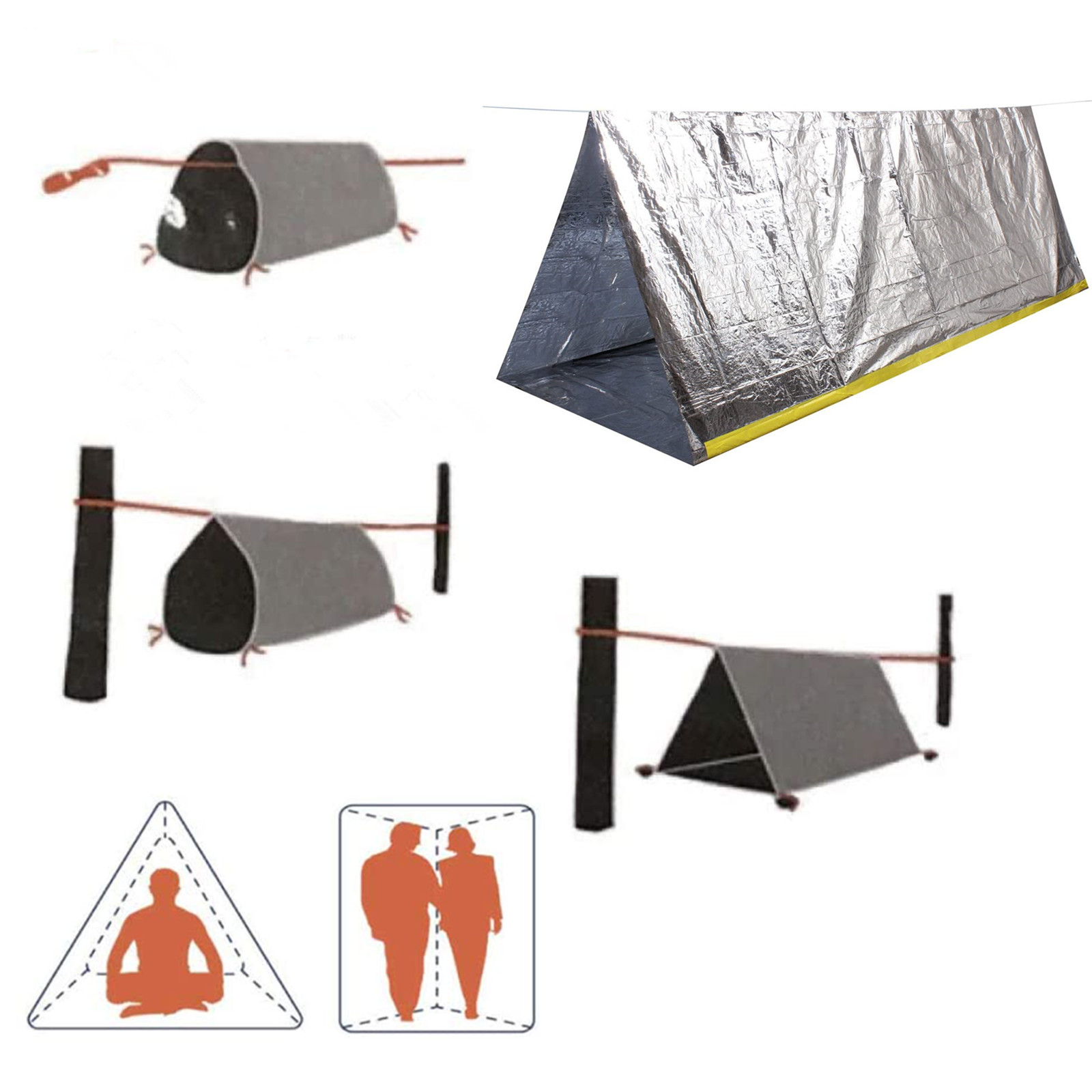 Tenda de emergência, tenda tub - Outdoor Camping Youtube avaliação e preço