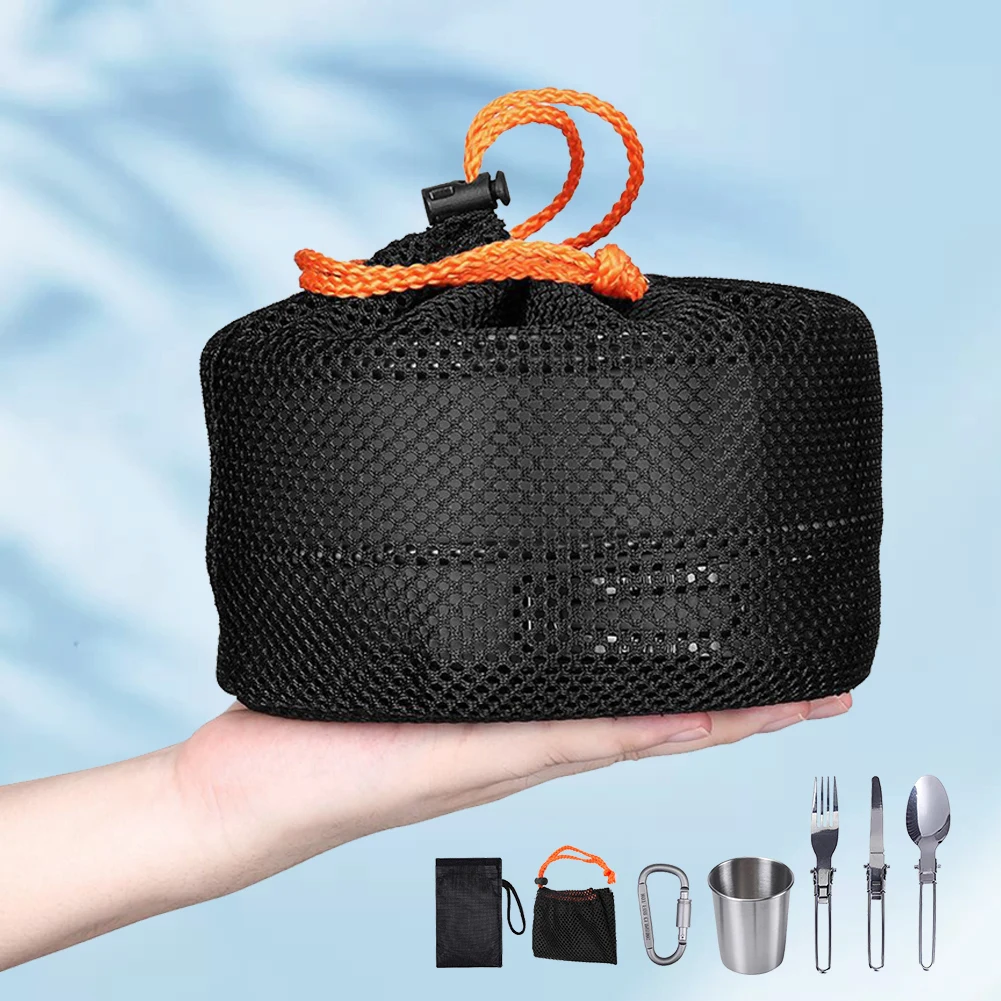 Kit de Utensílios de Cozinha p - Outdoor Camping Cooking Set avaliação e preço
