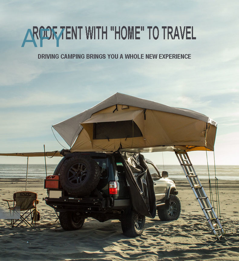 Tenda de Teto Automática Dobrá - Outdoor Camping Van Tent avaliação e preço