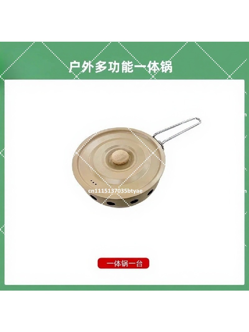 Fogão a gás portátil com panel - Outdoor Camping Cooking Set avaliação e preço