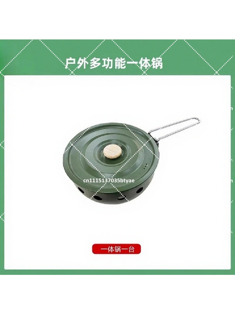Fogão a gás portátil com panel - Outdoor Camping Cooking Set avaliação e preço