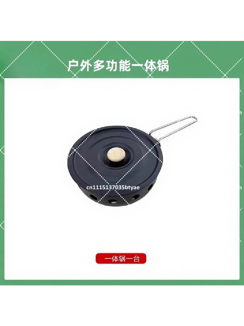 Fogão a gás portátil com panel - Outdoor Camping Cooking Set avaliação e preço